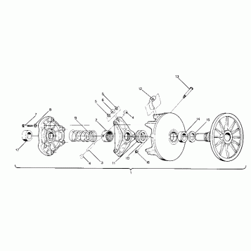 Drive Clutch (4918391839012A)