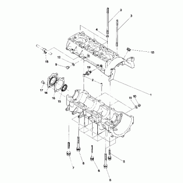 Crankcase (4918391839023A)