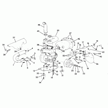 ENGINE MOUNTINIG Indy Lite (4918591859017A)