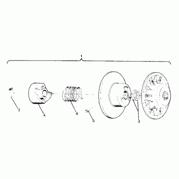 DRIVEN CLUTCH Indy Lite And Star Lite (4918591859020A)