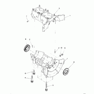 CRANKCASE Indy Lite (4918591859024A)