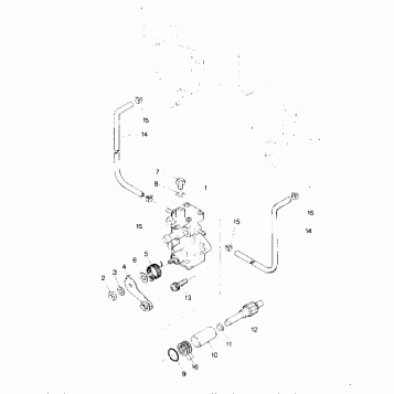OIL PUMP Indy Lite (4918591859034A)