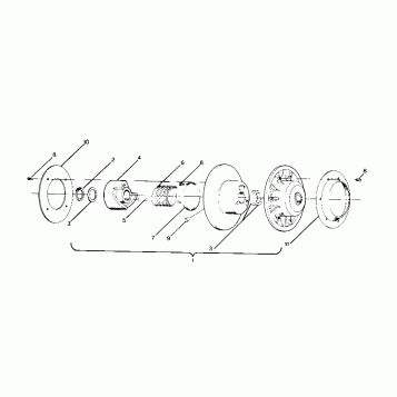 DRIVEN CLUTCH  400 (4919241924011A)