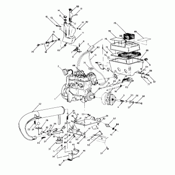 ENGINE MOUNTING 400 (4919241924017A)