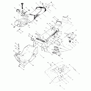 CHASSIS AND SEAT 500 and 500 Classic (4919251925001A)