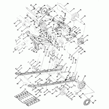 SUSPENSION 500 and 500 Classic (4919251925011A)