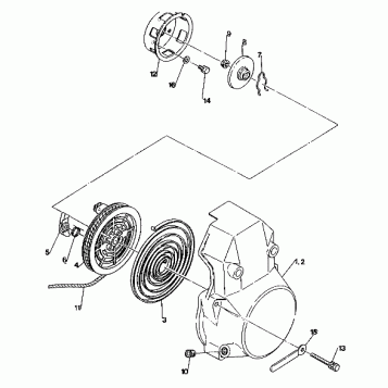 RECOIL STARTER 500 and 500 Classic (4919251925027A)
