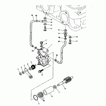 OIL PUMP 500 and 500 Classic (4919251925028A)