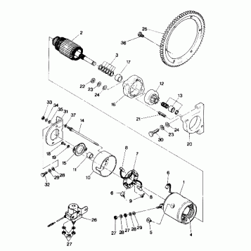 STARTER 500 and 500 Classic (4919251925031A)