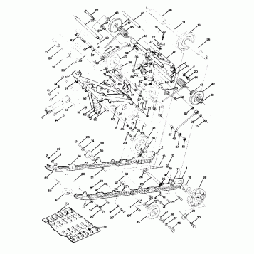SUSPENSION 650 and 650 SKS (4919261926015A)