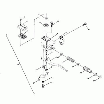 MASTER CYLINDER ASM. 650 and 650 SKS (4919261926020A)