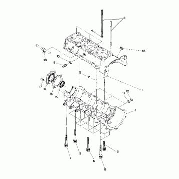 CRANKCASE 650 (4919261926023A)