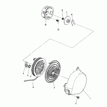 RECOIL STARTER 650 (4919261926027A)