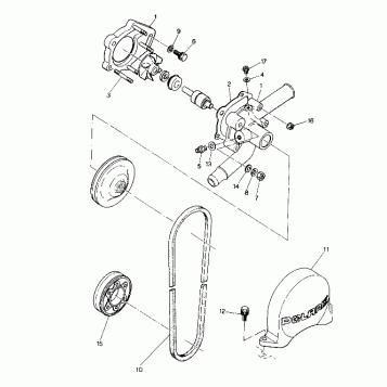 WATER PUMP 650 (4919261926028A)
