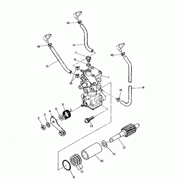 OIL PUMP 650 (4919261926029A)