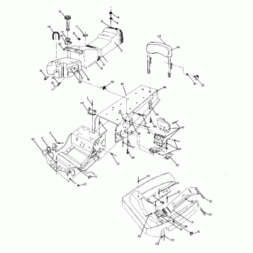CHASSIS AND SEAT Sport GT (4919271927003A)