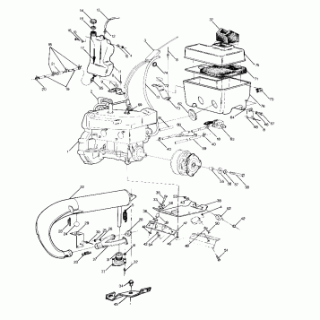 ENGINE MOUNTING Sport and Sport GT (4919271927021A)