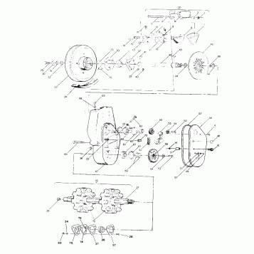 BRAKE AND CHAINCASE To Serial Number 1845188 - Trail To Serial Number 18445 (4919281928013A)