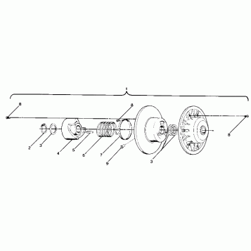 DRIVEN CLUTCH SuperTrak (4919291929018A)