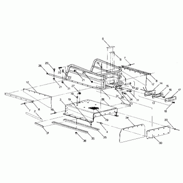 RACK AND TUNNEL EXTENSION SuperTrak (4919291929019A)