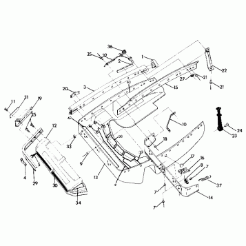 NOSE PAN WideTrak (4919301930005A)