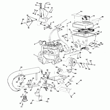 ENGINE MOUNTING WideTrak (4919301930017A)