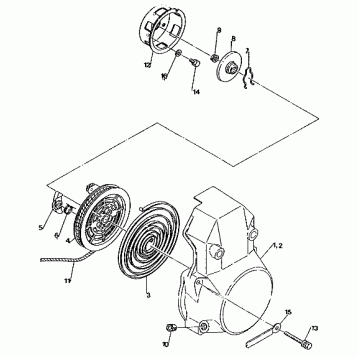 RECOIL STARTER WideTrak (4919301930029A)