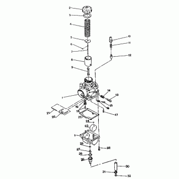 CARBURETOR-EC50PL-06 WideTrak (4919301930036A)