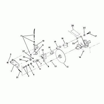 BRAKE ASSEMBLY Indy Lite and Star Lite (4919311931013A)