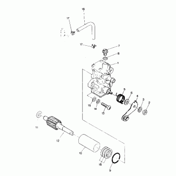 OIL PUMP  Star Lite (4919311931033A)