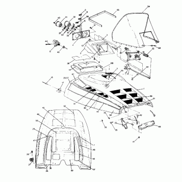 HOOD 650 RXL (4919531953003A)