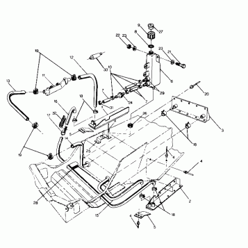 COOLING SYSTEM 650 RXL (4919531953019A)