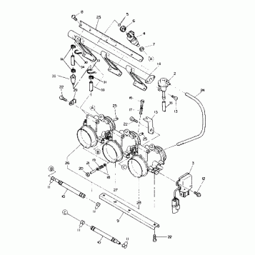 THROTTLE BODY 650 RXL (4919531953032A)