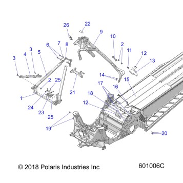 CHASSIS, CHASSIS ASM. and OVER STRUCTURE - S21EHK8RC ALL OPTIONS (601006C)