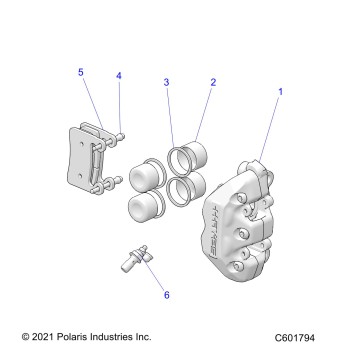 BRAKES, CALIPER ASM. - S23TKP9FS (C601794)