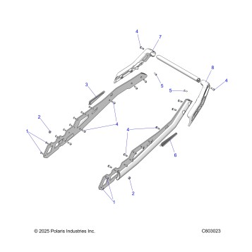 BODY, BUMPER, REAR - S26TFM9BSB/9BSC (C603023)