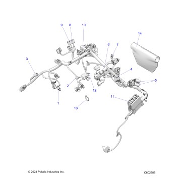 ELECTRICAL, WIRE HARNESS, MAIN - S26TGG8MS (C602889)