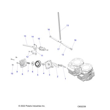 ENGINE, EXHAUST VALVES and SOLENOID - S23TDL6KSA (C602239)