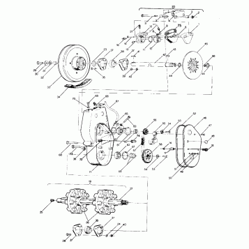 BRAKE & CHAINCASE 400 XC (4920122012013A)