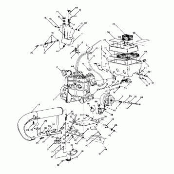 ENGINE MOUNTING 400 XC (4920122012017A)