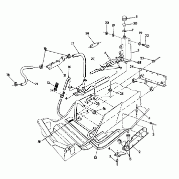 COOLING SYSTEM  400 XC (4920122012019A)