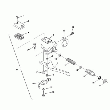 MASTER CYLINDER ASSEMBLY 400 XC (4920122012020A)