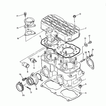 CYLINDER 400 XC (4920122012028A)