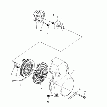 RECOIL STARTER 400 XC (4920122012031A)