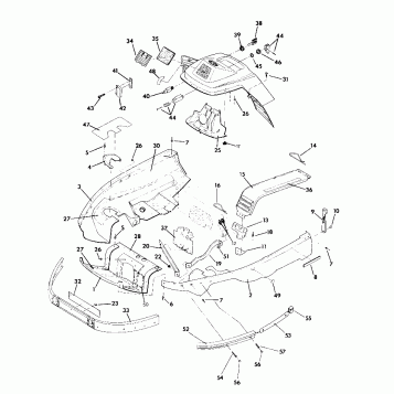 NOSEPAN AND CONSOLE Indy Lite GT (4920132013005A)