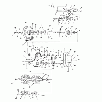 BRAKE AND CHAINCASE Indy Lite GT (4920132013013A)