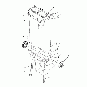 CRANKCASE   Indy Lite GT (4920132013021A)