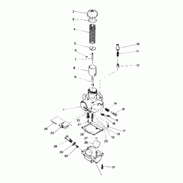 CARBURETOR Indy Lite GT (4920132013028A)
