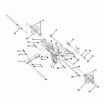 FRONT TORQUE ARM  500 SP (4920222022019A)
