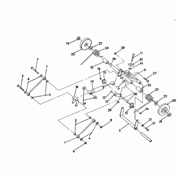 REAR TORQUE ARM 500 SP (4920222022020A)